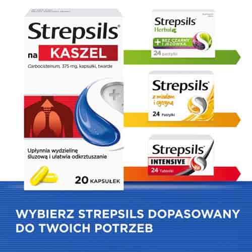 Strepsils na kaszel