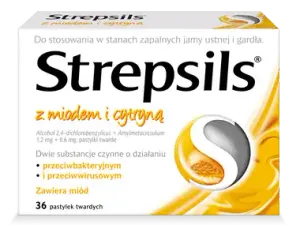 Strepsils z miodem i cytryną
