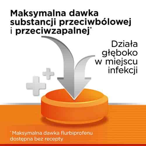 Strepsils Intensive bez cukru pomarańczowy