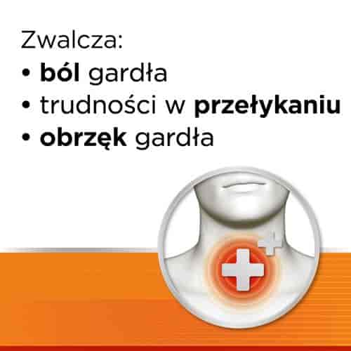 Strepsils Intensive bez cukru pomarańczowy