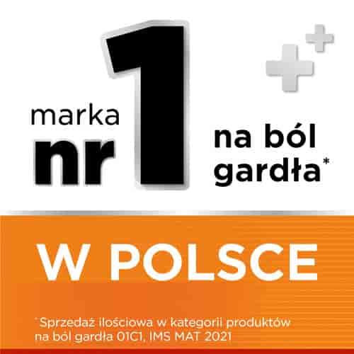 Strepsils Intensive bez cukru pomarańczowy