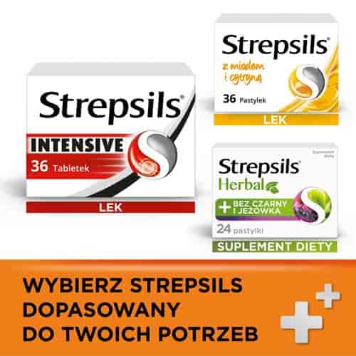 Strepsils pomarańczowy z witaminą C