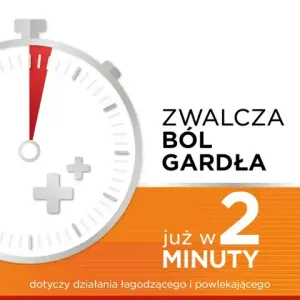 Strepsils Intensive bez cukru pomarańczowy